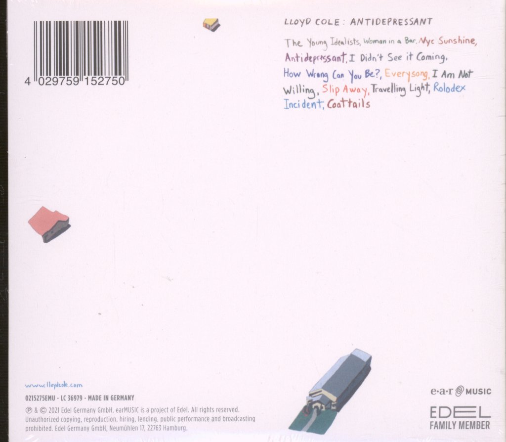 Lloyd Cole - Antidepressant - Cd