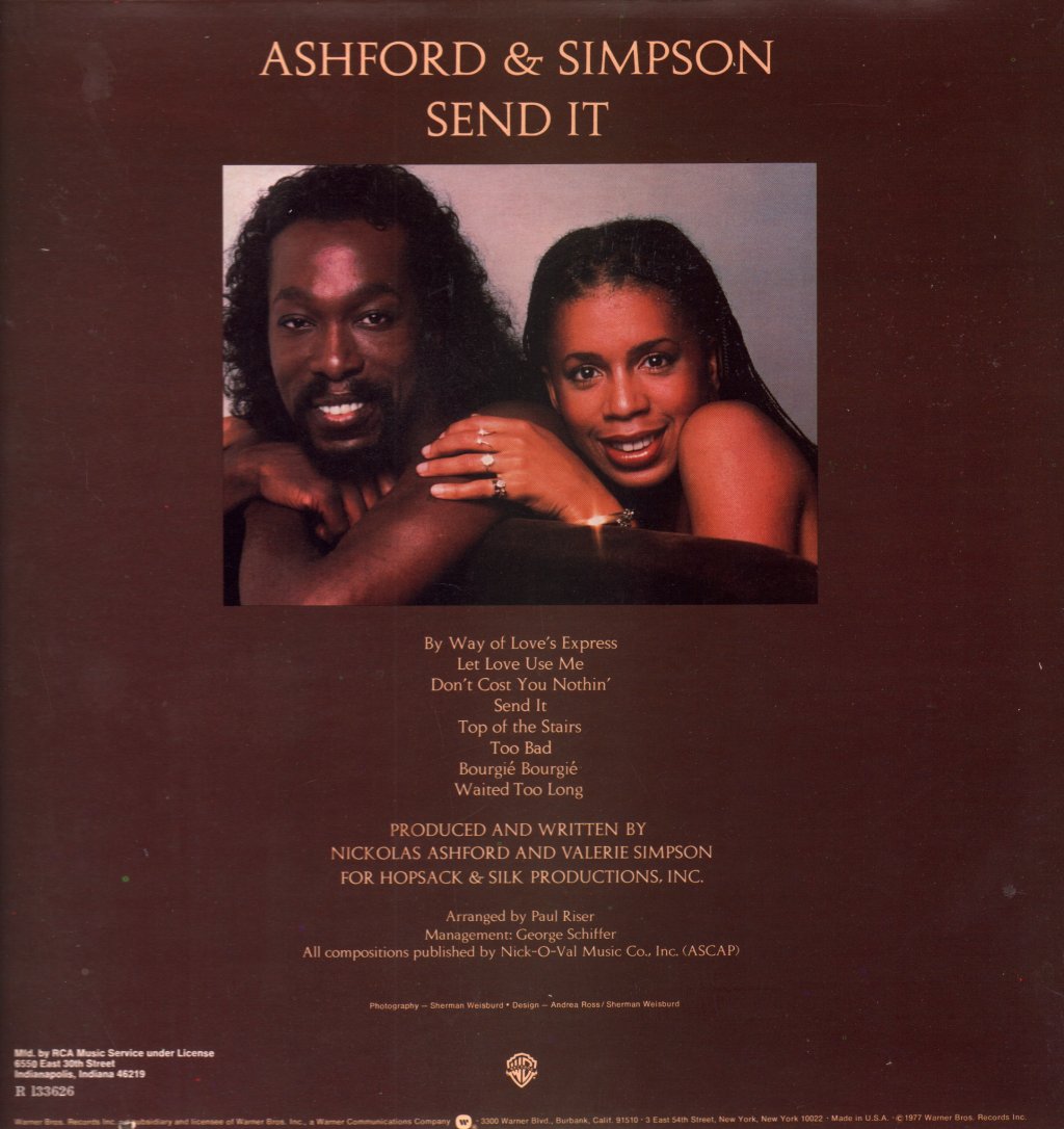 Ashford And Simpson - Send It - Lp