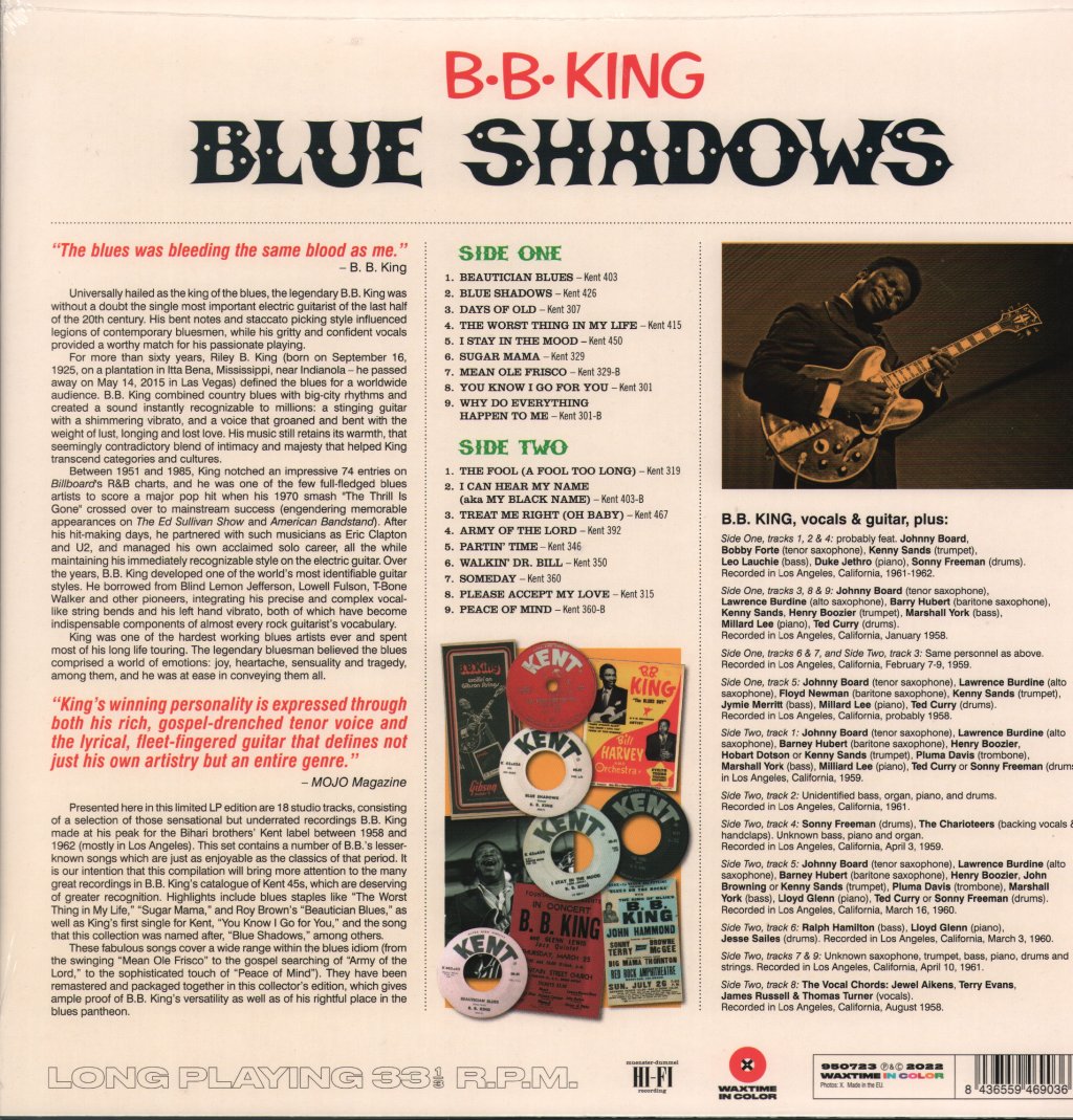 B.B. King - Blue Shadows - Lp