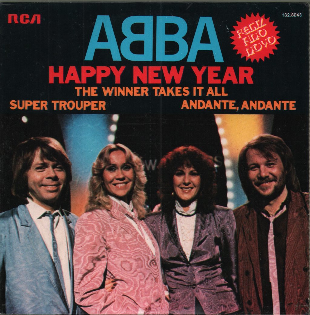 ABBA - Happy New Year - 7 Inch