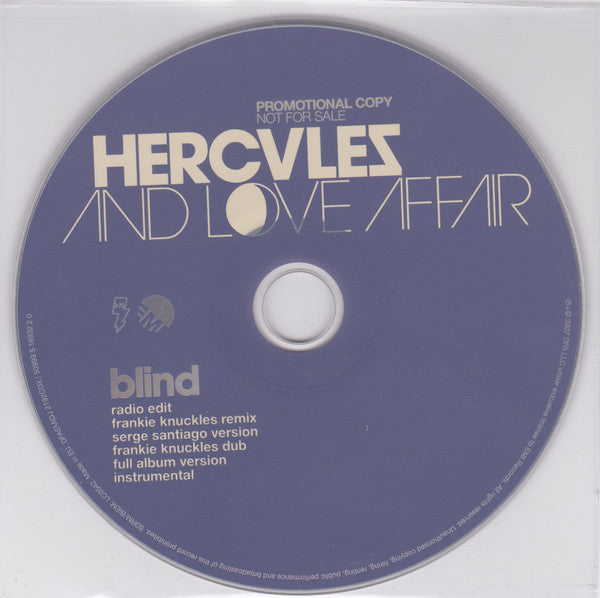 Hercules And Love Affair - Blind - Cd