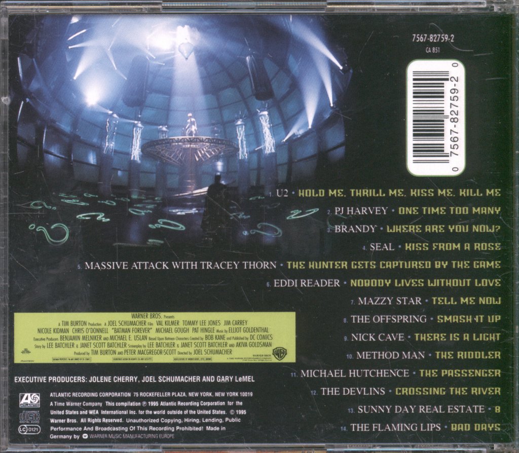 Various Artists - Batman Forever (Music From The Motion Picture) - Cd