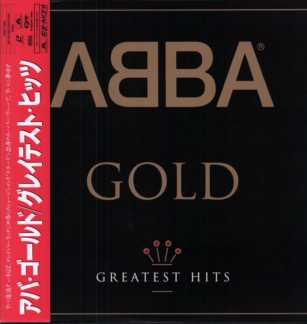 ABBA - Gold - Greatest Hits - Laser Disc