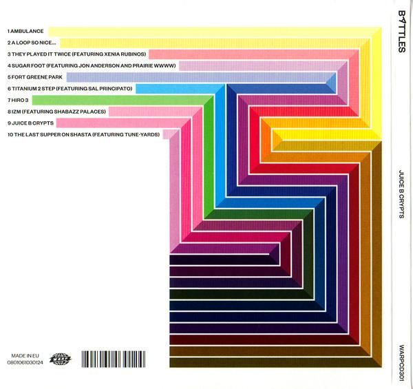 Battles - Juice B Crypts - Cd