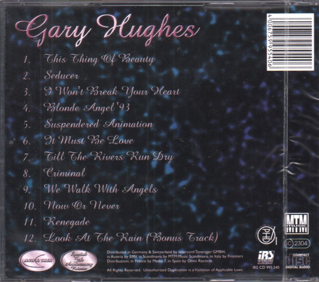 Gary Hughes - Gary Hughes - Cd