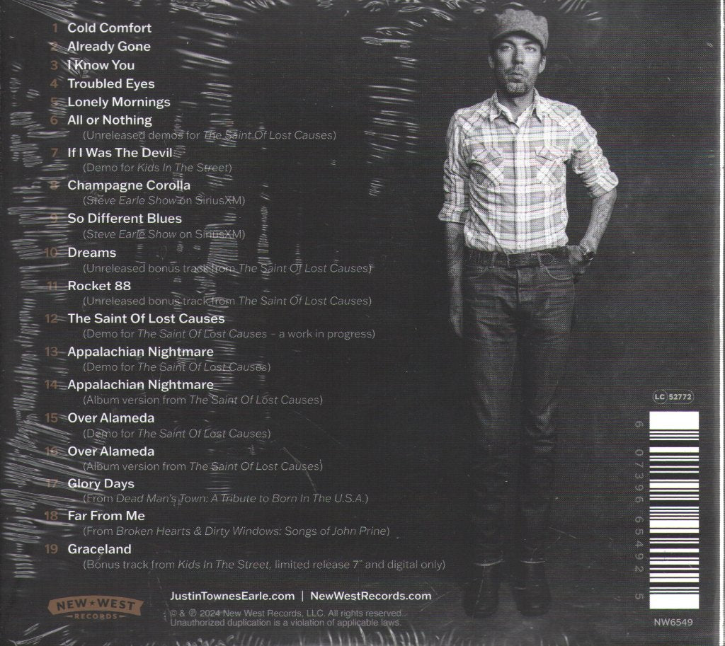 Justin Townes Earle - All In: Unreleased And Rarities (The New West Years) - Cd