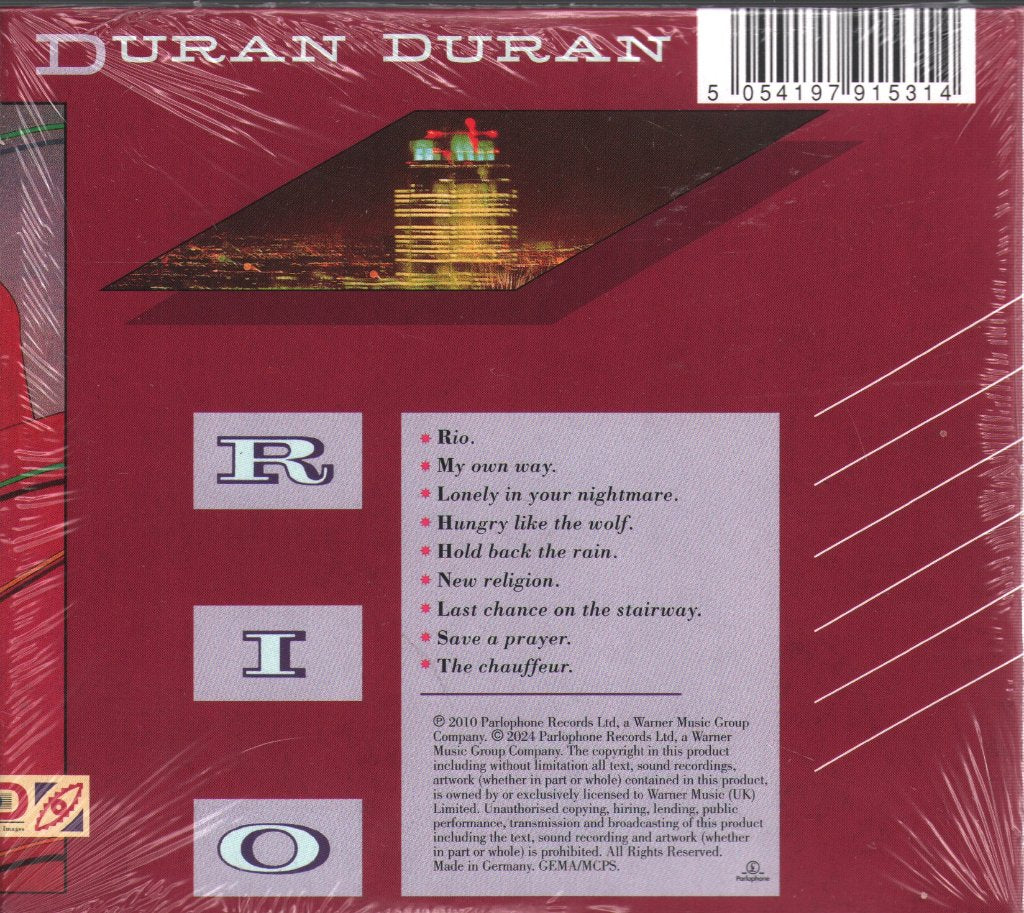 Duran Duran - Rio - Cd