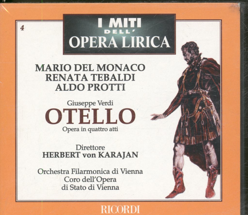 Wiener Philharmoniker, Herbert Von Karajan - Verdi - Otello - Double Cd