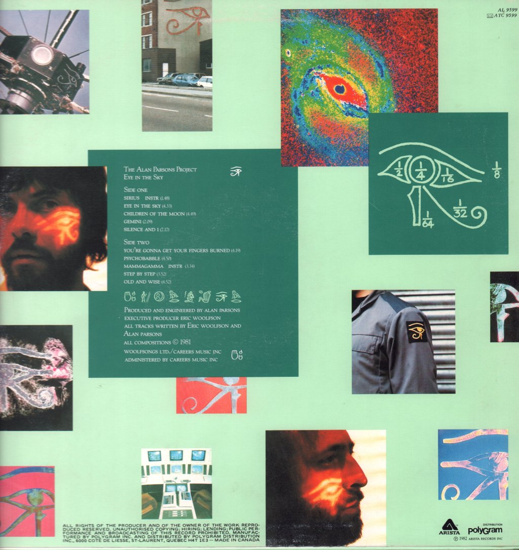 Alan Parsons Project - Eye In The Sky - Lp