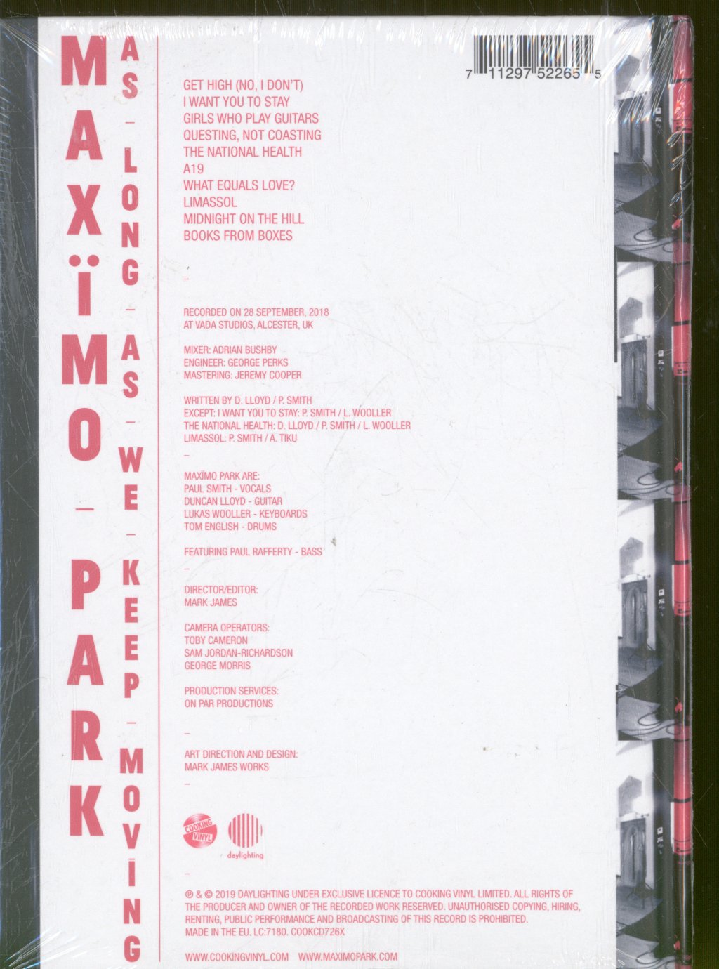 Maxïmo Park - As Long As We Keep Moving - Cd/Dvd