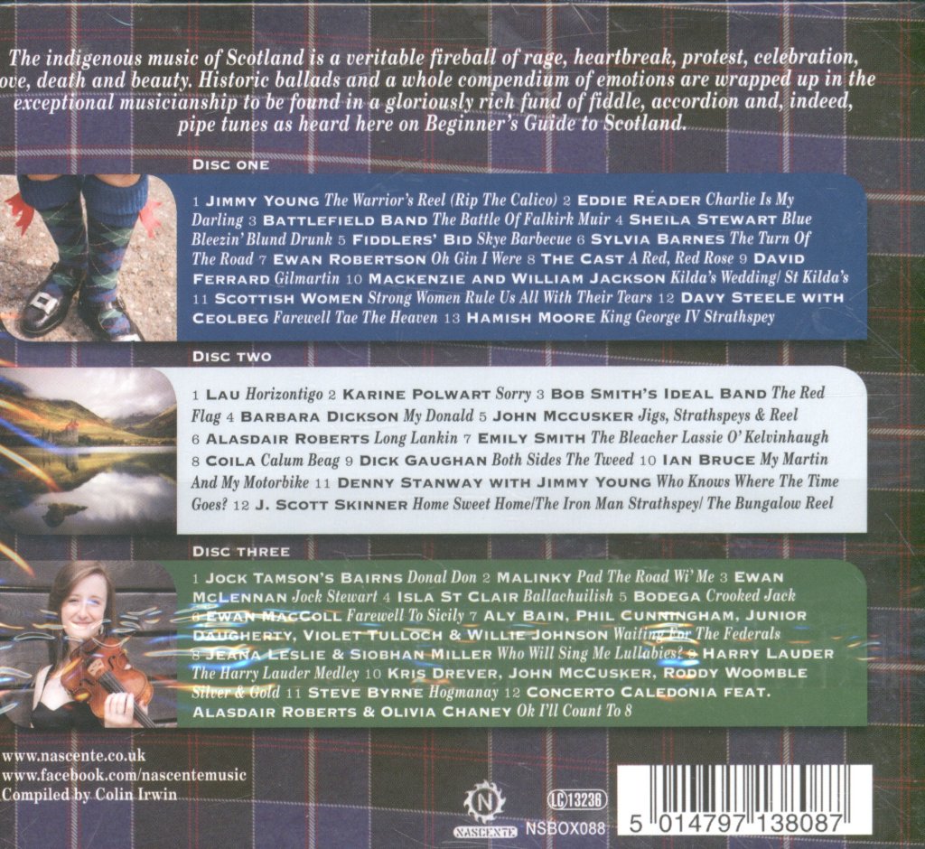 Various Artists - Beginner's Guide To Scotland - Triple Cd