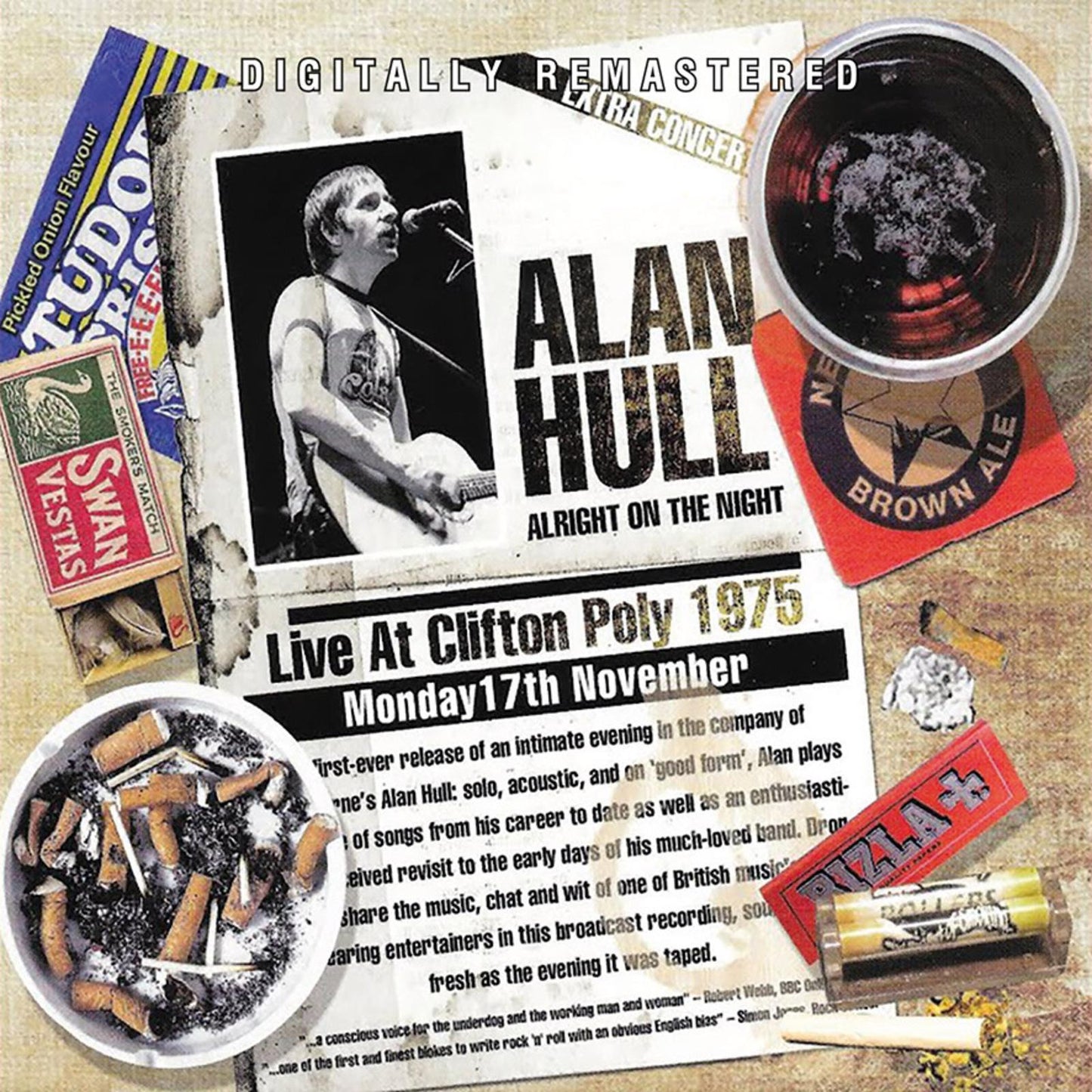 Alan Hull - Alright On the Night - Live - Cd