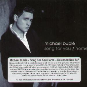 Michael Buble - Song For You - Cdr