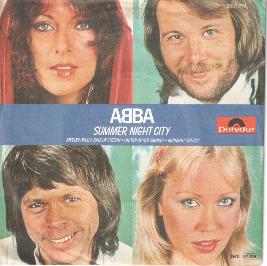 ABBA - Summer Night City - 7 Inch