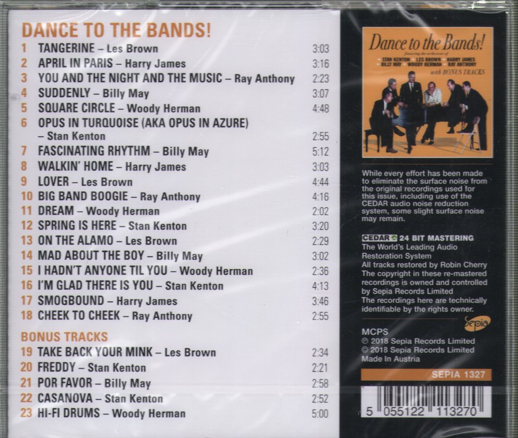 Various Artists - Dance To The Bands! - Cd