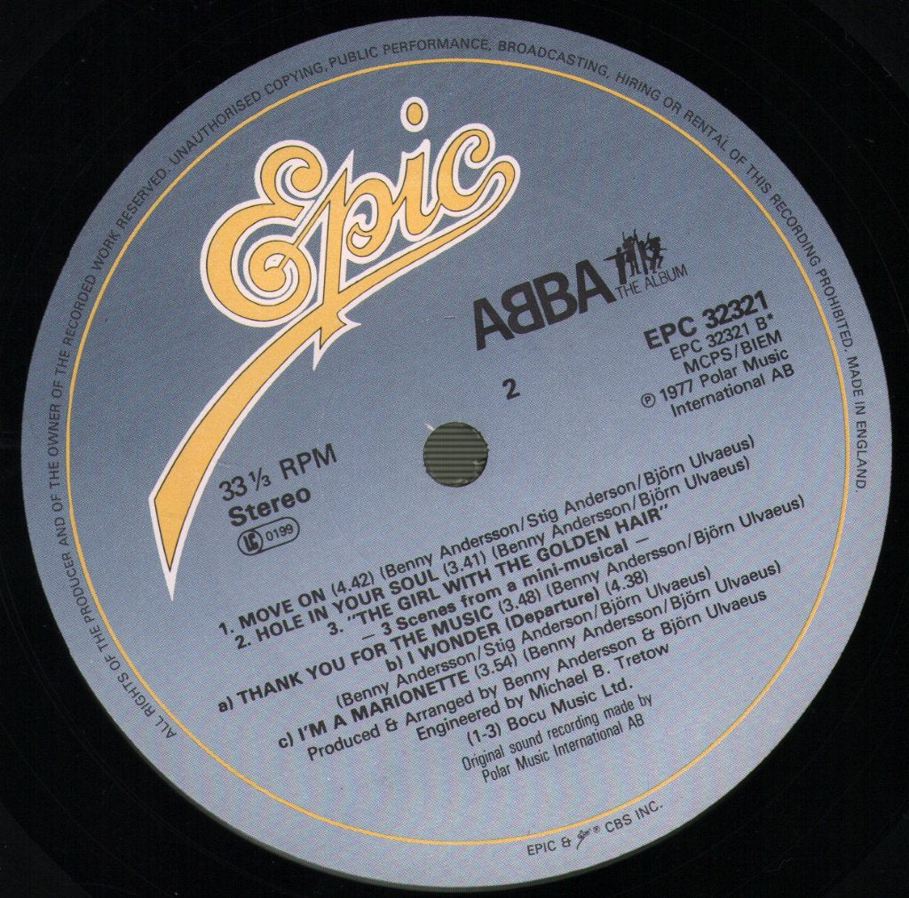 ABBA - Album - Lp