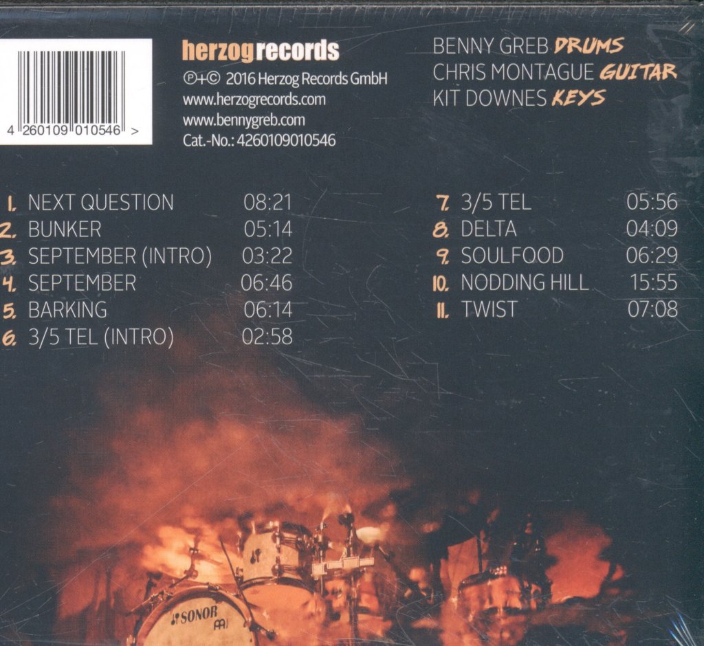 Benny Greb's Moving Parts - Live - Cd