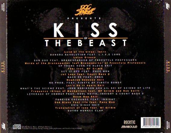 Doc Singe - Kiss Of The Beast - Cd