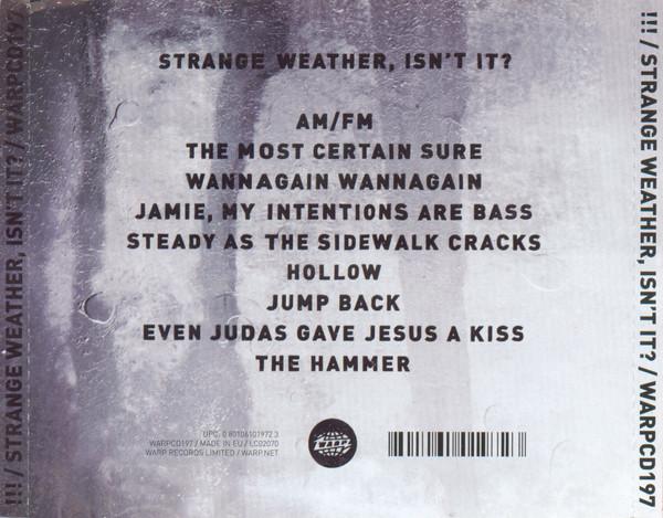 Chk Chk Chk !!! - Strange Weather, Isn't It? - Cd