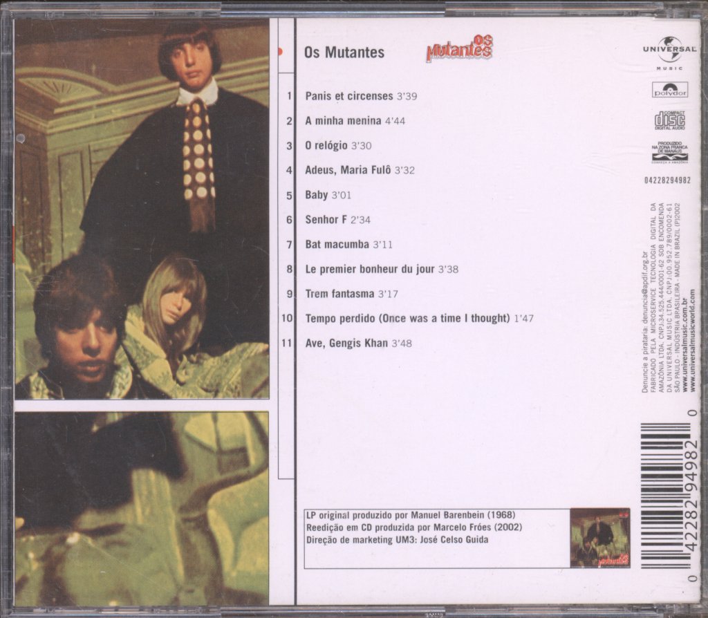 Os Mutantes - Os Mutantes - Cd