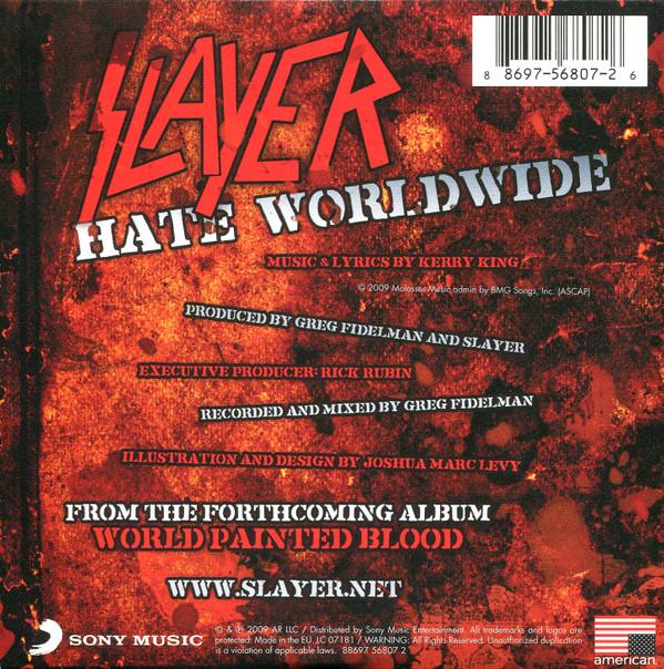 Slayer - Hate Worldwide - Cd