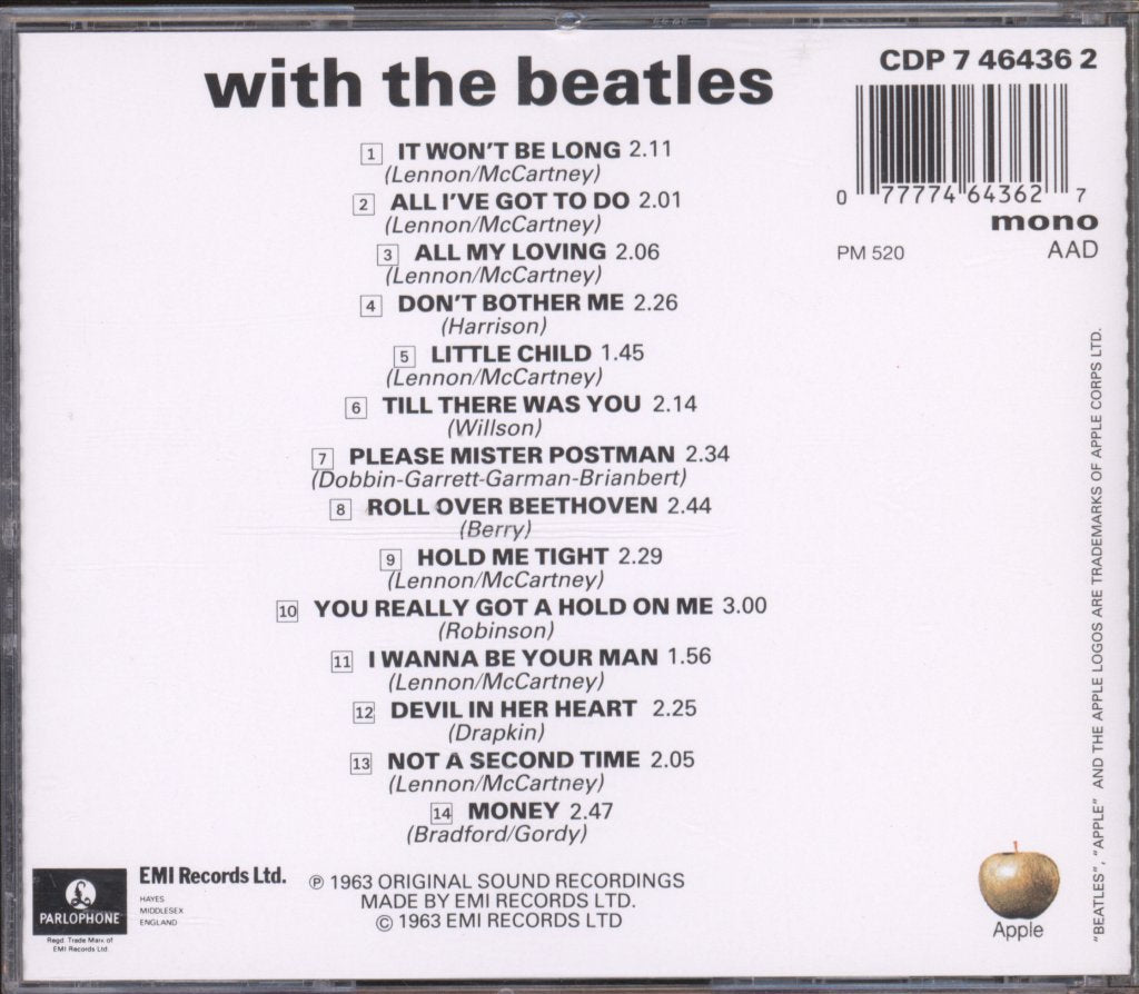 Beatles - With The - Cd