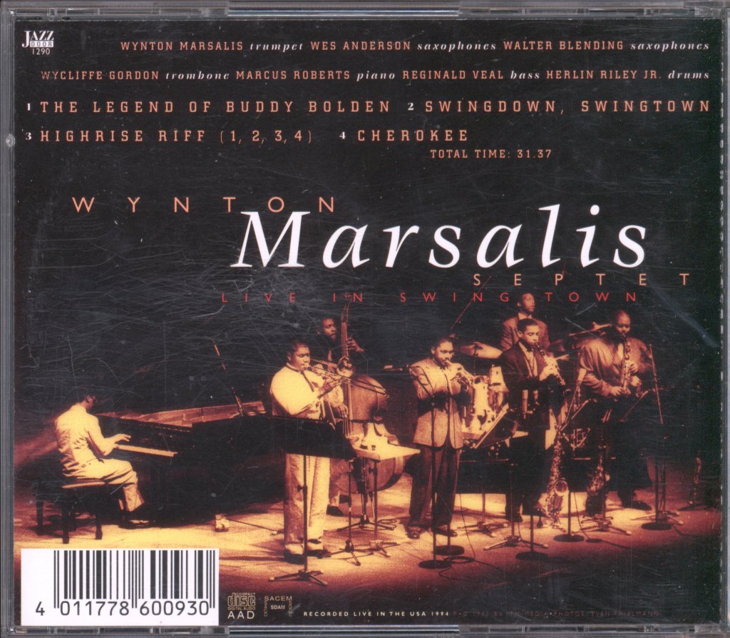 Wynton Marsalis Septet - Live In Swing Town - Cd