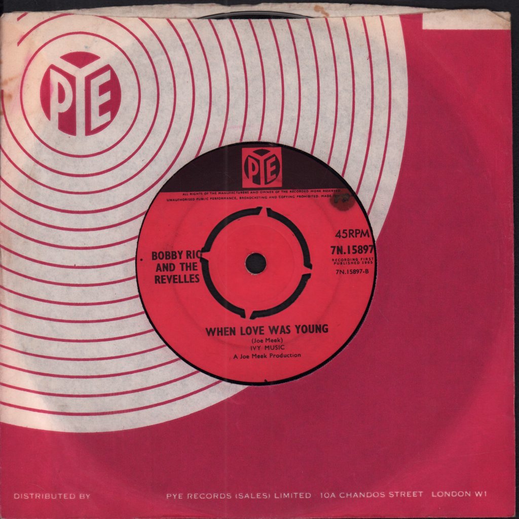 Bobby Rio And The Revelles - Everything In The Garden - 7 Inch