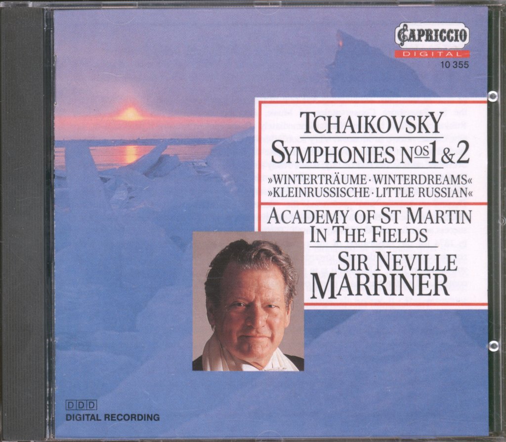 Academy Of St. Martin-in-the-Fields, Sir Neville Marriner - Tchaikovsky - Symphonies 1 & 2 - Cd