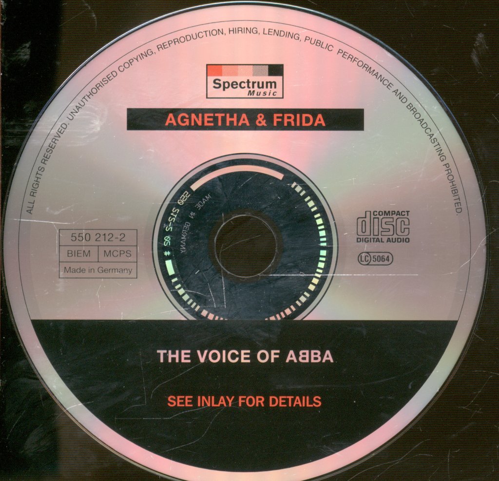 Agnetha And Frida - Voice Of ABBA - Cd