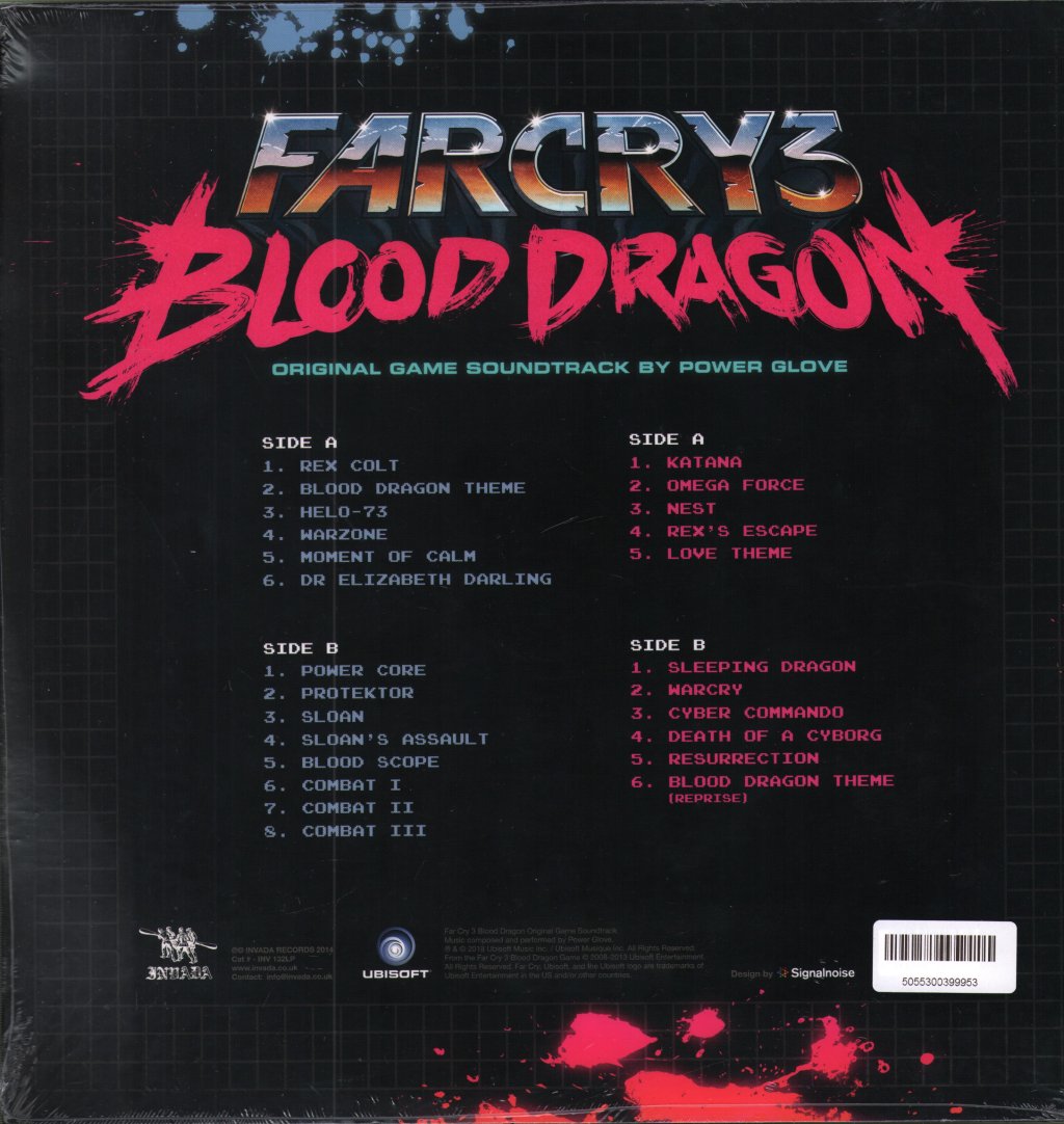 Power Glove - Far Cry 3: Blood Dragon (Original Game Soundtrack By Power Glove) - Double Lp