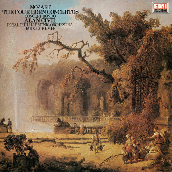 Alan Civil / Royal Philharmonic Orchestra / Rudolf Kempe - Mozart - Four Horn Concertos: Concert Rondo - Lp