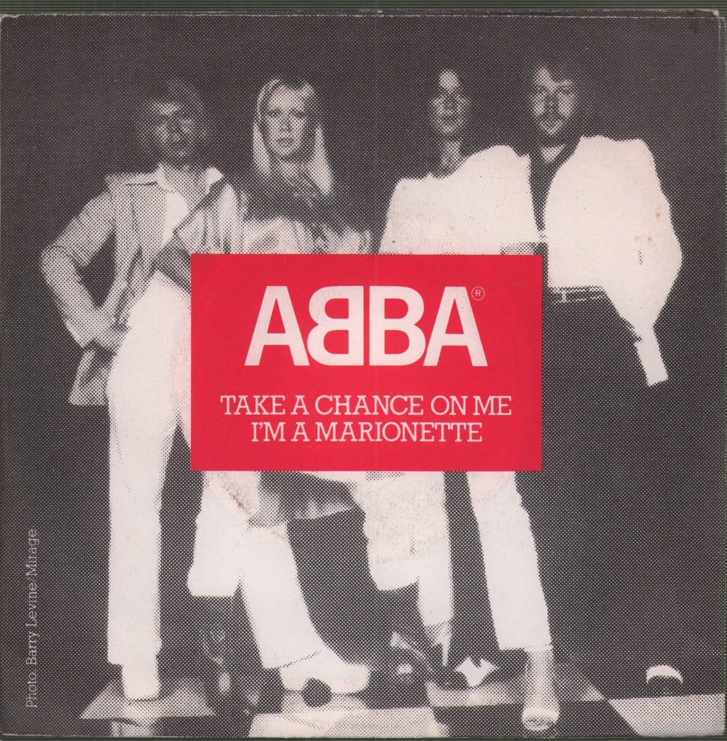 ABBA - Take A Chance On Me / I'm A Marionette - 7 Inch