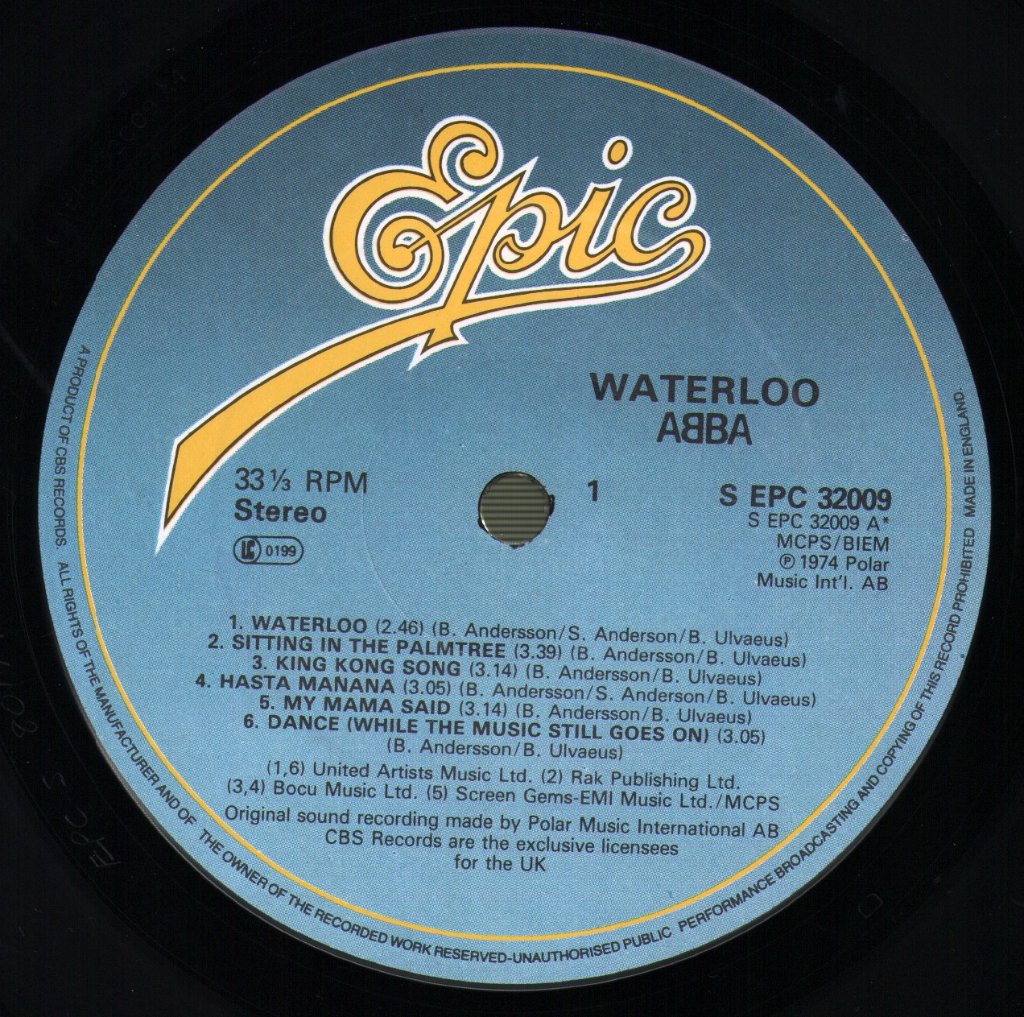 ABBA - Waterloo - Lp