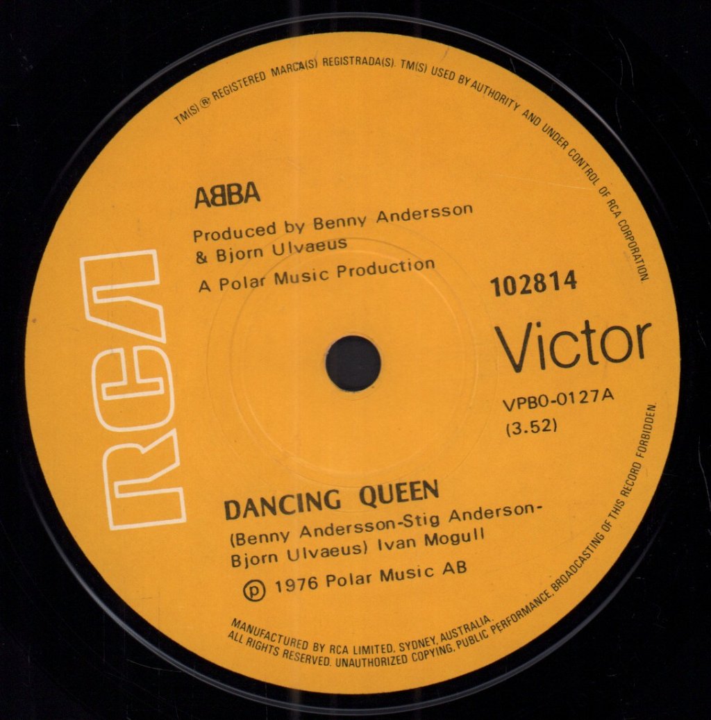 ABBA - Dancing Queen - 7 Inch