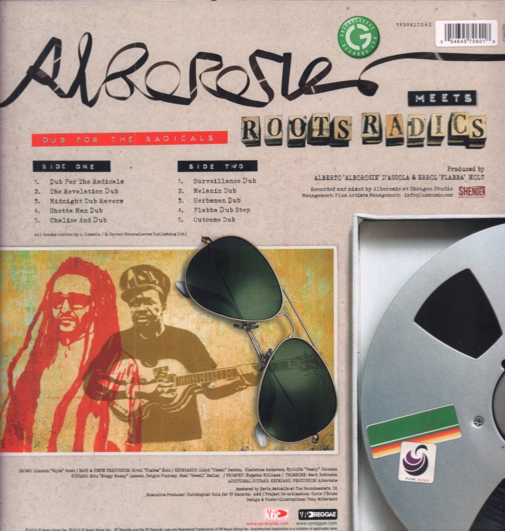 Alborosie - Alborosie Meets Roots Radics - Lp