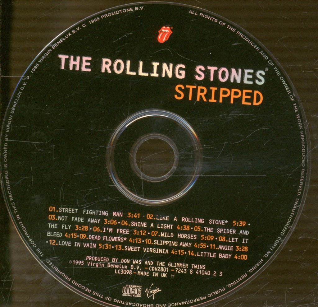 Rolling Stones - Stripped - Cd