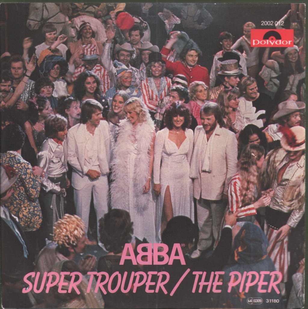 ABBA - Super Trouper / The Piper - 7 Inch