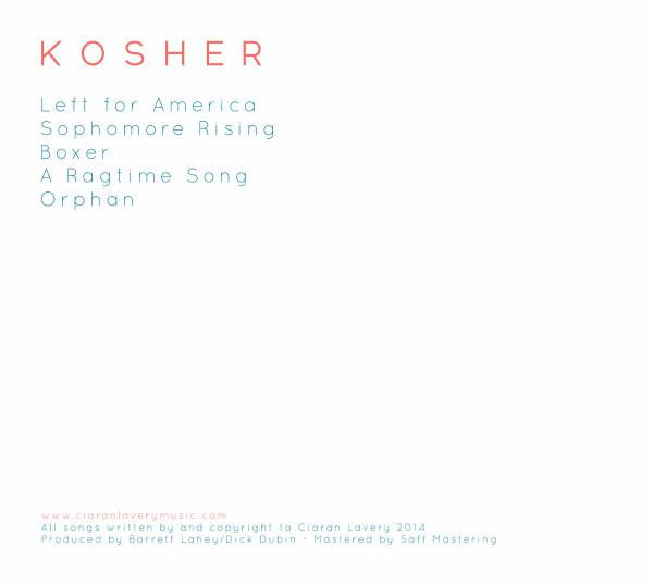 Ciaran Lavery - Kosher - Cd