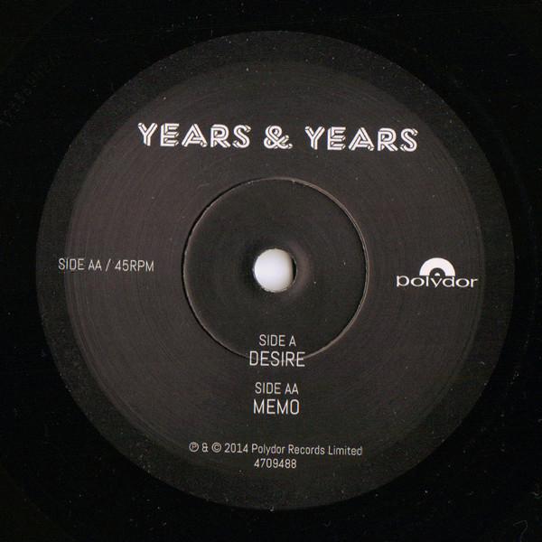 Years & Years - Desire - 7 Inch