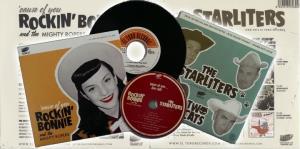 Rockin' Bonnie / The Starliters - Cause Of You / Two Cats - Double 7 Inch