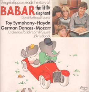 Angela Rippon - Reads The Story Of Babar The Little Elephant - Lp