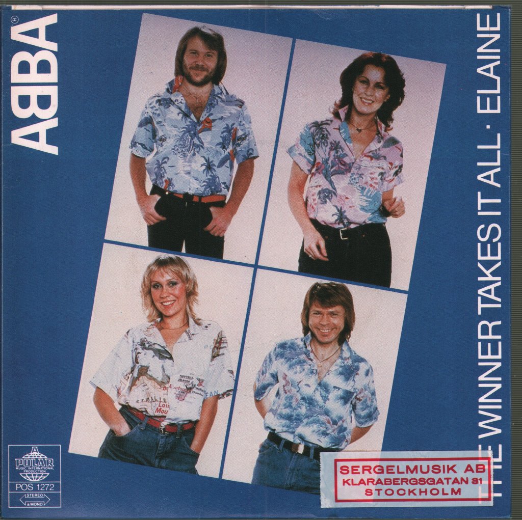 ABBA - Winner Takes It All / Elaine - 7 Inch