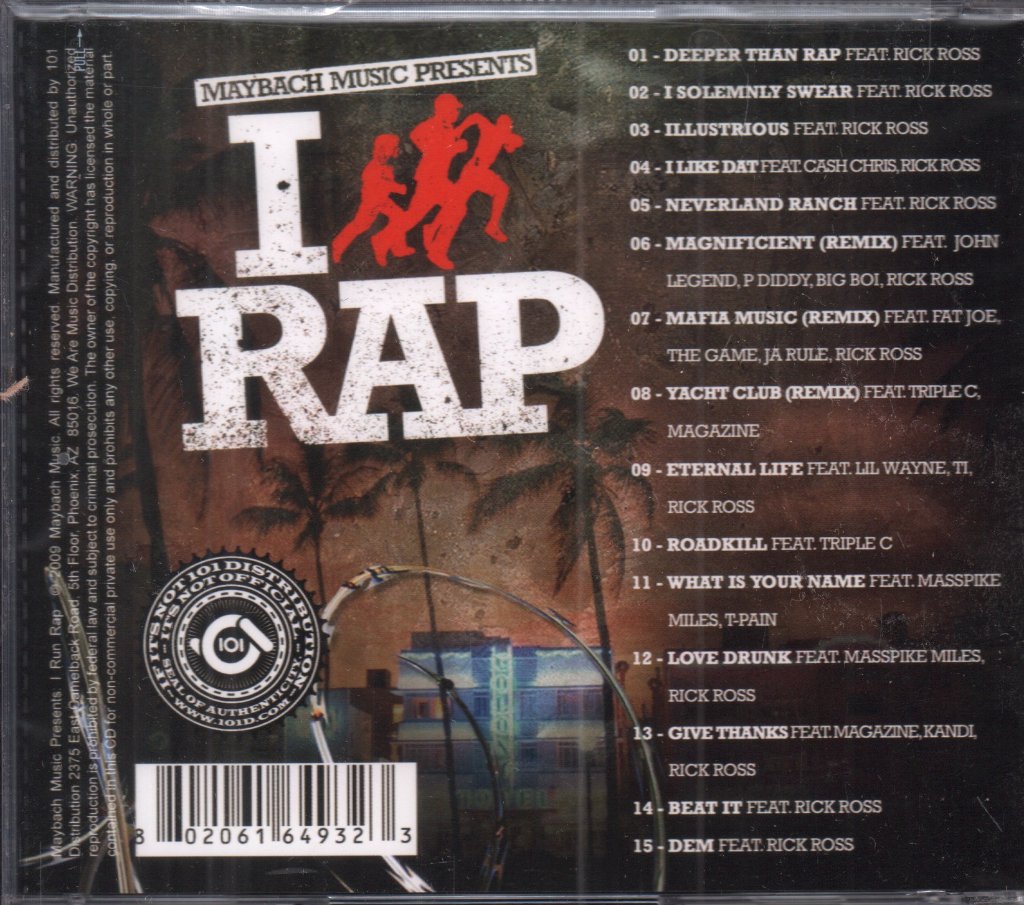 Various Artists - Maybach Music Presents: I Run Rap - Cd