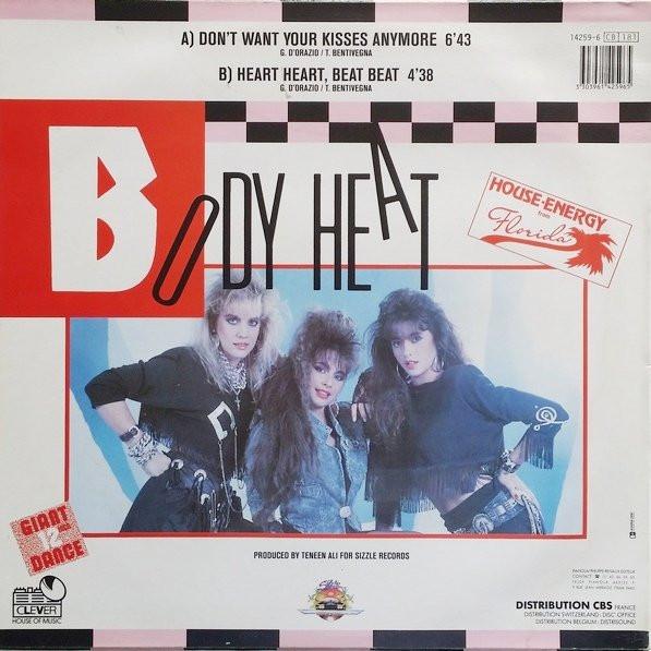 Body Heat - Don't Want Your Kisses Anymore - 12 Inch