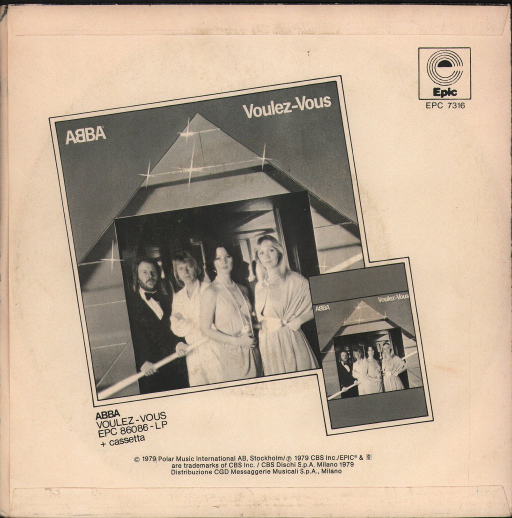 ABBA - Does Your Mother Know / Kisses Of Fire - 7 Inch