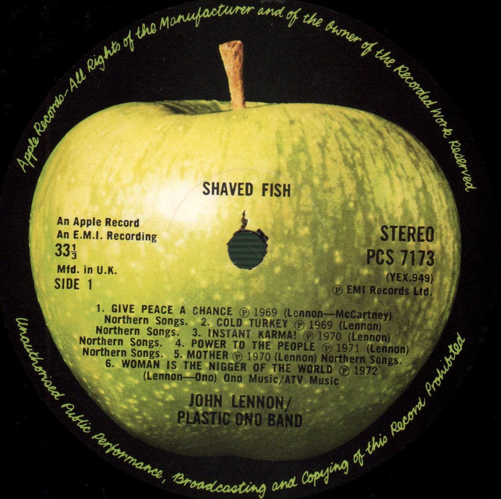 John Lennon - Shaved Fish - Lp