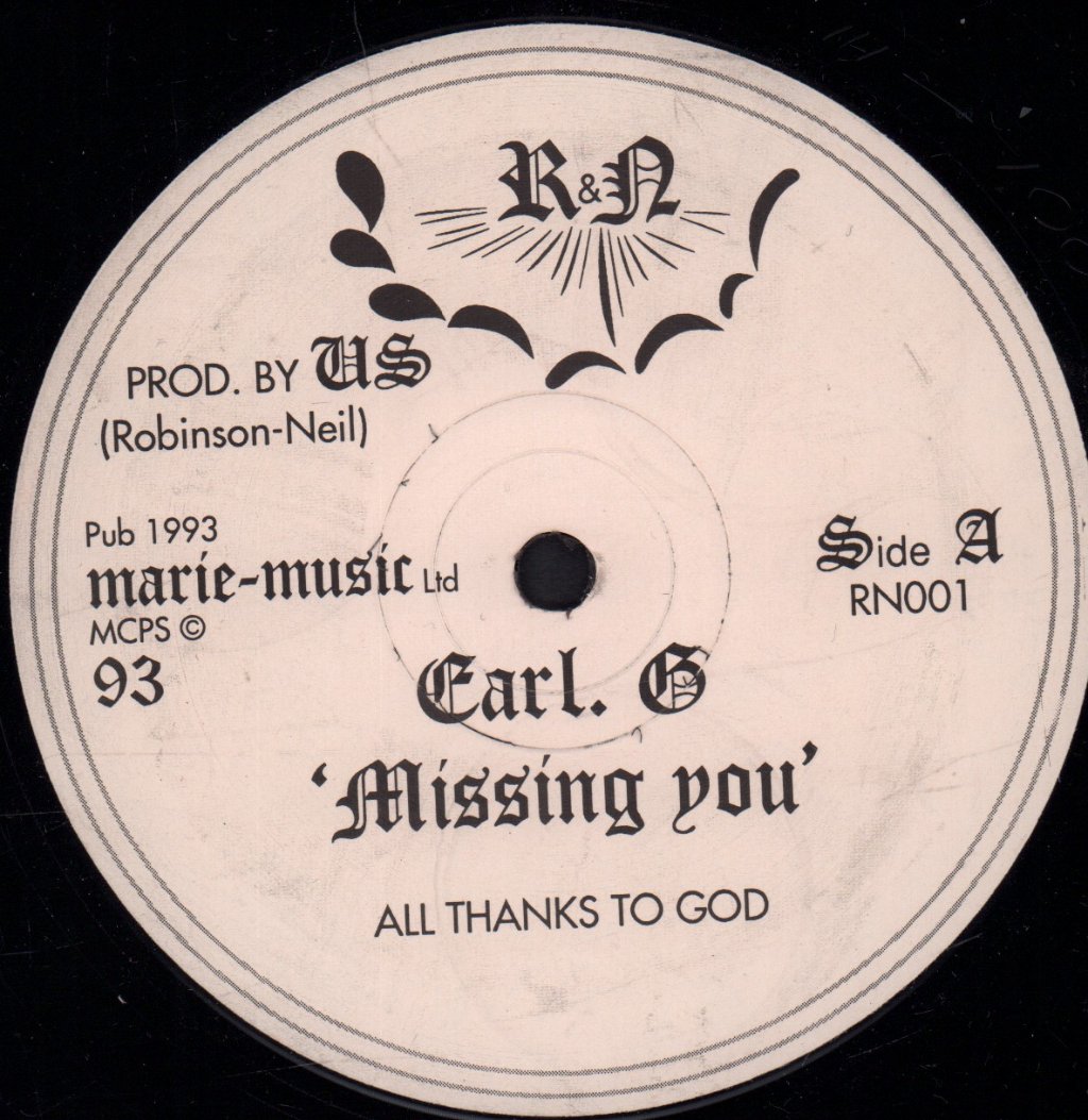 earl g - Missing You - 12 Inch