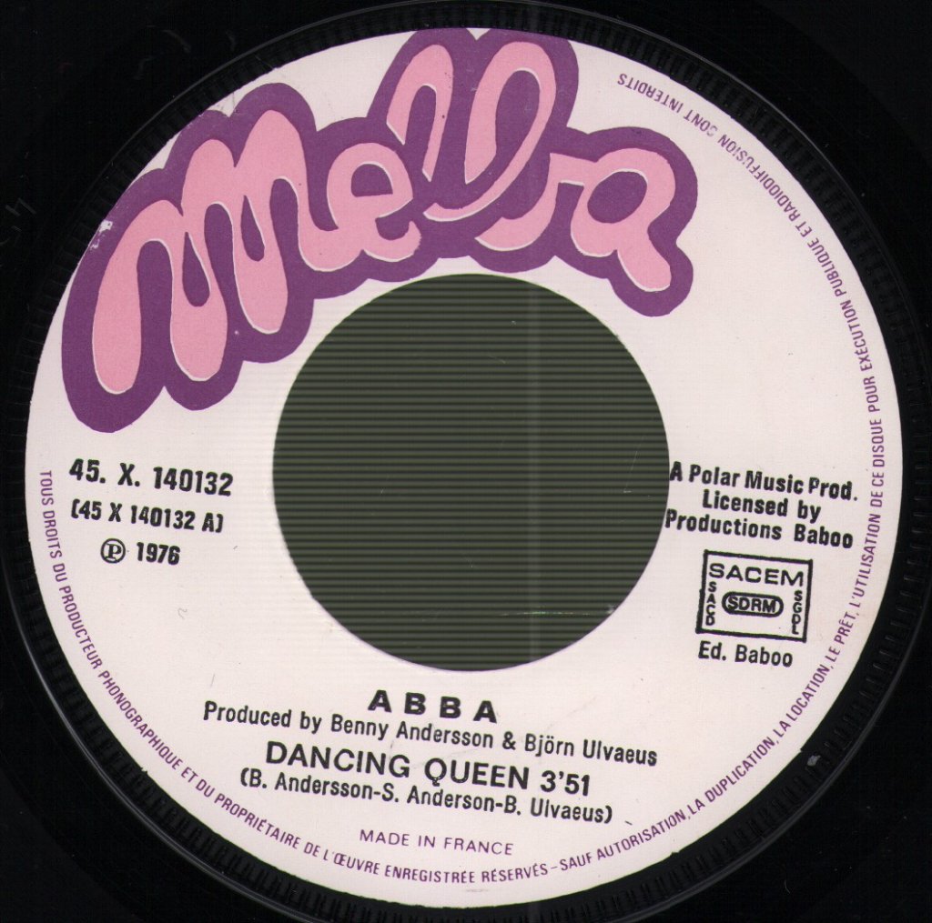 ABBA - Dancing Queen - 7 Inch