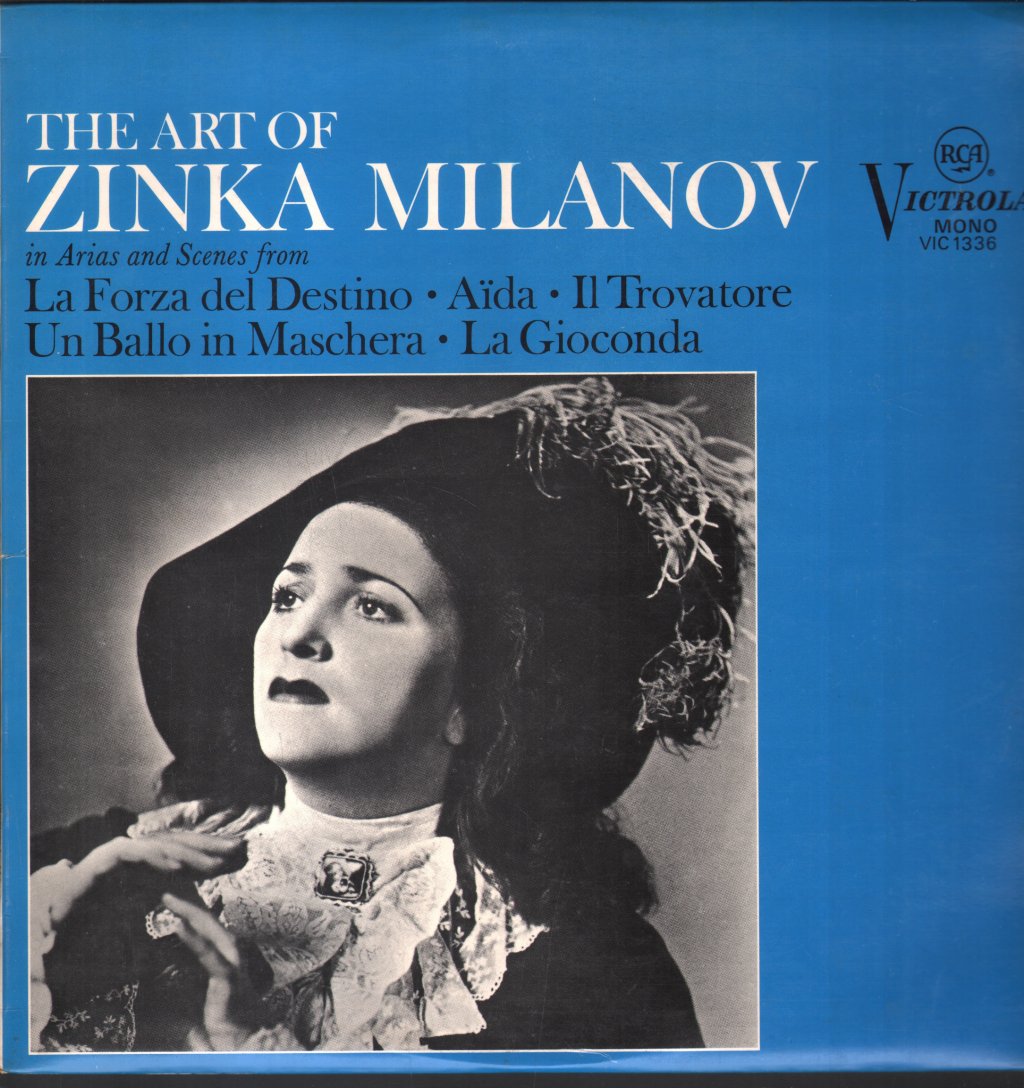 Zinka Milanov - Art Of Zinka Milanov - Lp